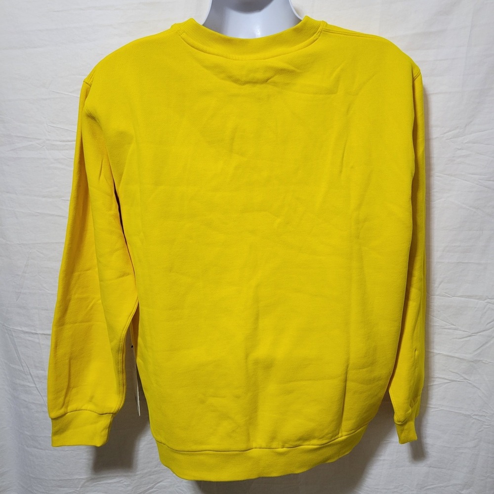 Lululemon Sweatshirt Mens Large Maize Yellow Steady State Crew Pullover LM3FVZS - Picture 3 of 6